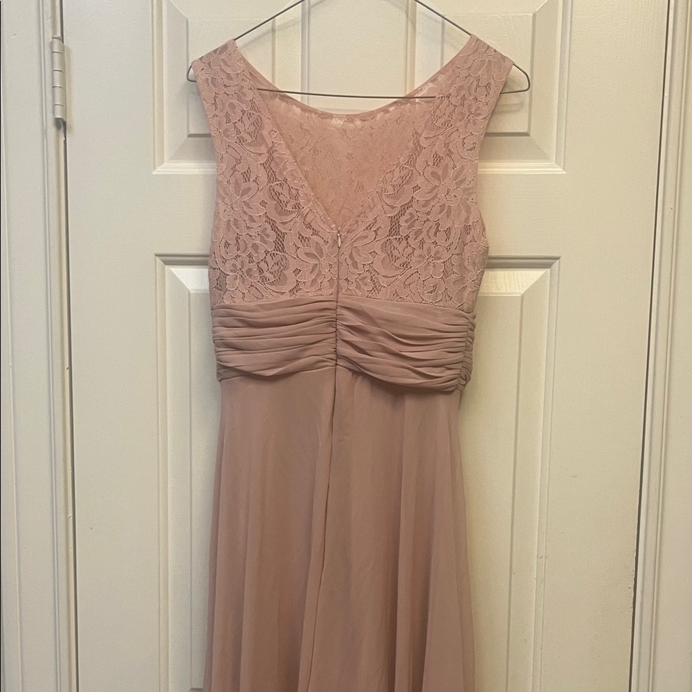 Babyonline Blush Lace Maxi Dress S - Picture 4 of 10